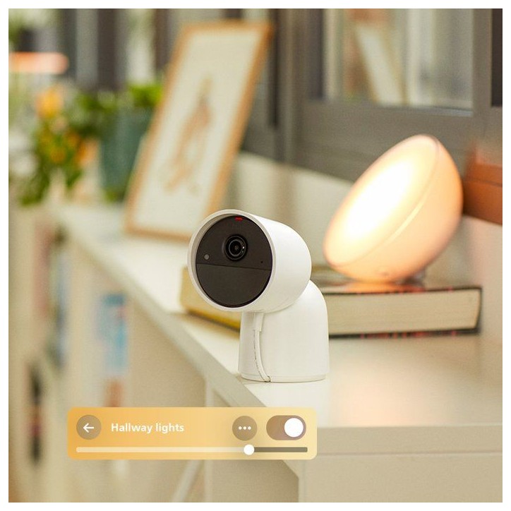 Caméra connectée - Philips Hue - Extérieur - Filaire - Vision nocture - 2K - Blanc Caméra connectée - Philips Hue - Extérieur - Filaire - Vision nocture - 2K - Blanc