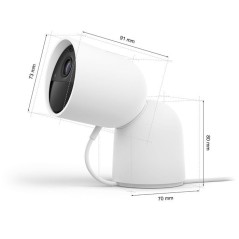 Caméra connectée - Philips Hue - Extérieur - Filaire - Vision noctu