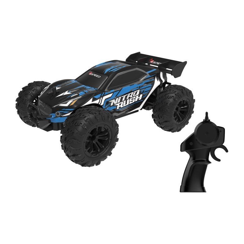 Voiture radiocommandée - 4SPEED - Nitro Rush - Echelle 1/18 - 2,4 GHz
