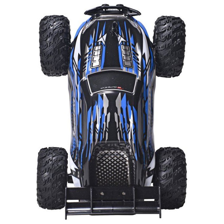 Voiture radiocommandée - 4SPEED - Nitro Rush - Echelle 1/18 - 2,4 GHz - Tout-terrain - Batterie rechargeable - 10 km/h - Des 5