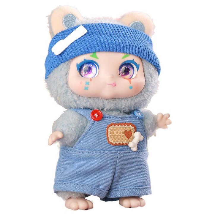 Peluche articulée - KIMMON MIMON - Collectionnable - Porte-clés et tenue amovible - Modele aléatoire - Des 3 ans