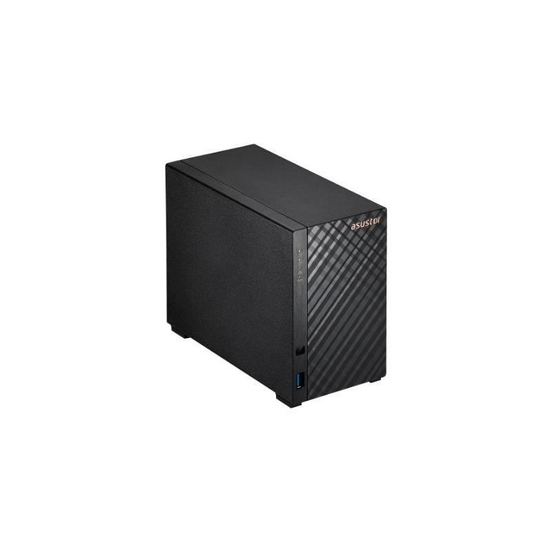 Serveur NAS - ASUSTOR - AS1202T - 2 baies - 1 Go DDR4