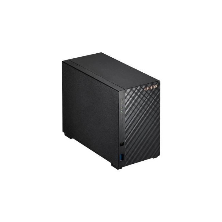Serveur NAS - ASUSTOR - AS1202T - 2 baies - 1 Go DDR4 Serveur NAS - ASUSTOR - AS1202T - 2 baies - 1 Go DDR4