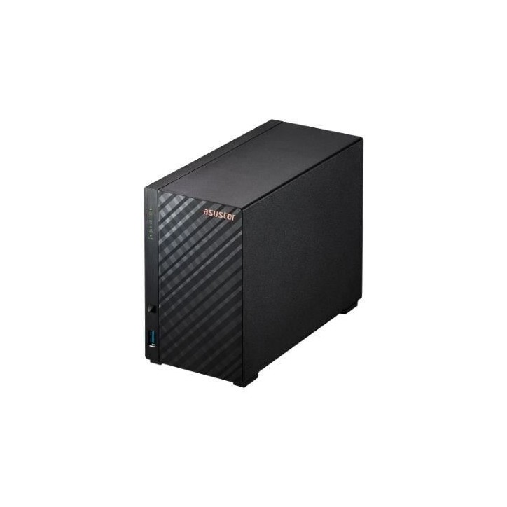 Serveur NAS - ASUSTOR - AS1202T - 2 baies - 1 Go DDR4 Serveur NAS - ASUSTOR - AS1202T - 2 baies - 1 Go DDR4