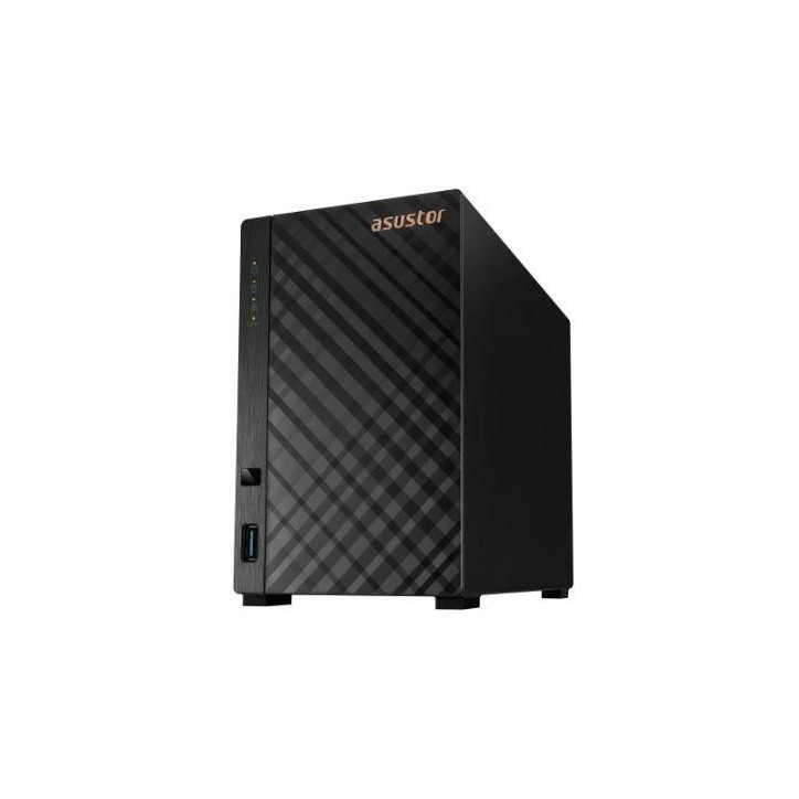 Serveur NAS - ASUSTOR - AS1202T - 2 baies - 1 Go DDR4 Serveur NAS - ASUSTOR - AS1202T - 2 baies - 1 Go DDR4