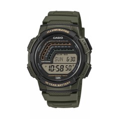 Montre - CASIO - WS-1800 - Mixte - Vert - Quartz - Digital