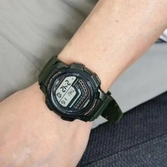 Montre - CASIO - WS-1800 - Mixte - Vert - Quartz - Digital