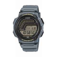 Montre - CASIO - WS-1800 - Mixte - Bleu - Quartz - Digital
