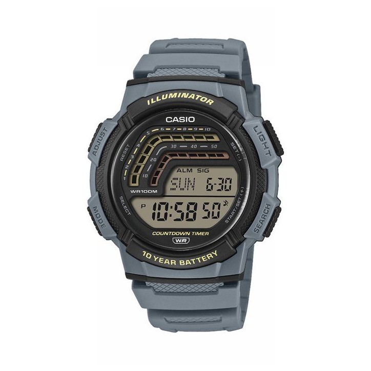 Montre - CASIO - WS-1800 - Mixte - Bleu - Quartz - Digital Montre - CASIO - WS-1800 - Mixte - Bleu - Quartz - Digital
