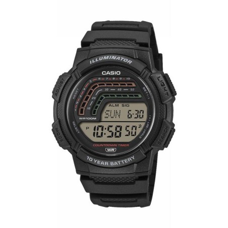 Montre - CASIO - WS-1800 - Mixte - Noir - Quartz - Digital