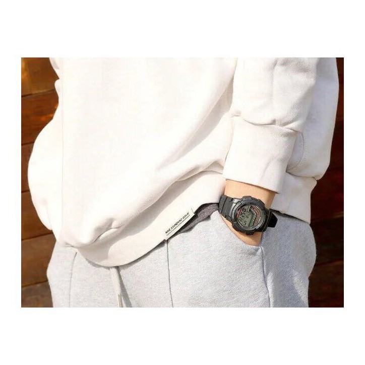 Montre - CASIO - WS-1800 - Mixte - Noir - Quartz - Digital