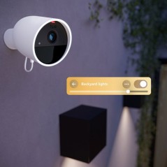 Caméra connectée - Philips Hue - Extérieur - Filaire - Vision noctu