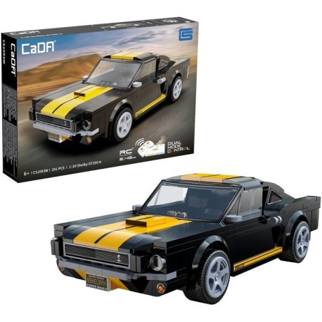 CADA Master - Jeu de construction - Voiture Shelby GT350H - Échelle 1