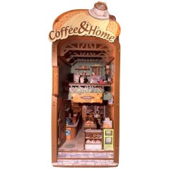 Book Nook - Kit DIY a construire Maquette 3D Serre Livre - Boulangerie