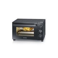 Mini four électrique - SEVERIN - TO 2075 - Chaleur tournante - 1500 W - 30 L - Noir