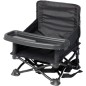 Rehausseur de chaise - BAMBISOL - 6/35 mois - Evolutif en chaise enfant 3/5 ans - Pliable - Noir