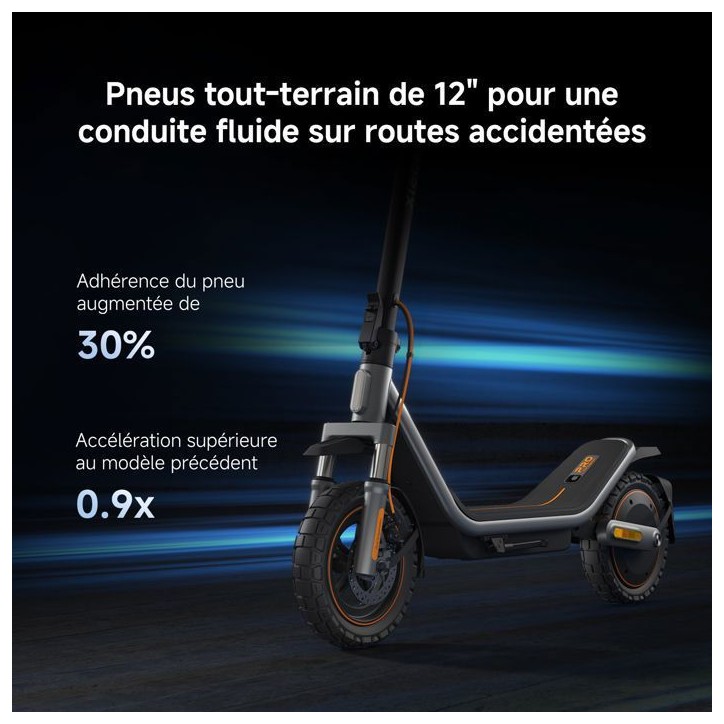 Trottinette électrique - Xiaomi - Electric Scooter 6 Pro - 1000 W max - 12 - Autonomie 70 km - Vitesse max 25km/h - Noir Trottinette électrique - Xiaomi - Electric Scooter 6 Pro - 1000 W max - 12 - Autonomie 70 km - Vitesse max 25km/h - Noir