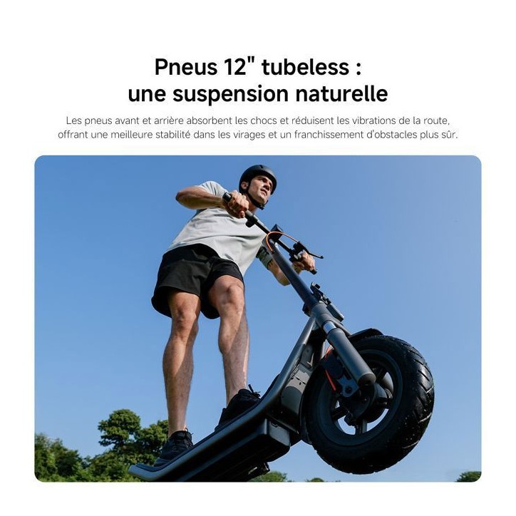 Trottinette électrique - Xiaomi - Electric Scooter 6 - 800 W - 12 - Autonomie 45 km - Vitesse max 25km/h - Noir Trottinette électrique - Xiaomi - Electric Scooter 6 - 800 W - 12 - Autonomie 45 km - Vitesse max 25km/h - Noir