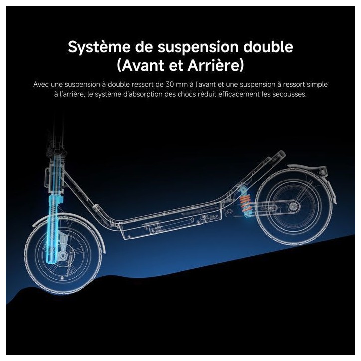 Trottinette électrique - Xiaomi - Electric Scooter 6 - 800 W - 12 - Autonomie 45 km - Vitesse max 25km/h - Noir Trottinette électrique - Xiaomi - Electric Scooter 6 - 800 W - 12 - Autonomie 45 km - Vitesse max 25km/h - Noir