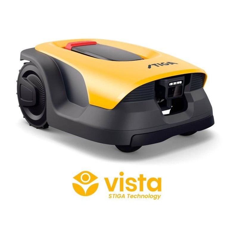 Robot tondeuse - STIGA - A 10V - Surface 1000 m² - Gestion 15 zones -