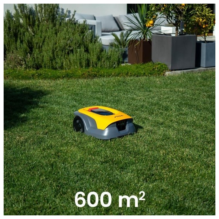 Robot tondeuse - STIGA - A 6V - Surface 600 m² - Gestion 10 zones - Caméra intelligente Robot tondeuse - STIGA - A 6V - Surface 600 m² - Gestion 10 zones - Caméra intelligente