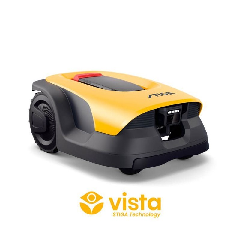 Robot tondeuse autonome STIGA A 15v - 1500m² - Caméra IA et GPS