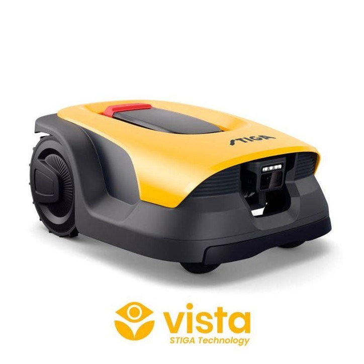 Robot tondeuse autonome STIGA A 15v - 1500m² - Caméra IA et GPS