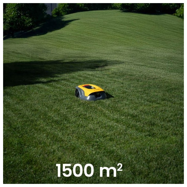 Robot tondeuse autonome STIGA A 15v - 1500m² - Caméra IA et GPS
