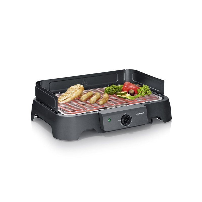 Barbecue électrique de table - SEVERIN - PG8593 - 2000 W - Surface de
