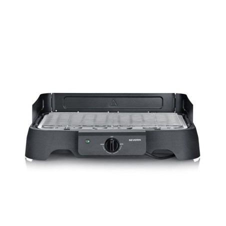 Barbecue électrique de table - SEVERIN - PG8593 - 2000 W - Surface de cuisson 38 x 22 cm - Grille Inox - Thermostat réglable -