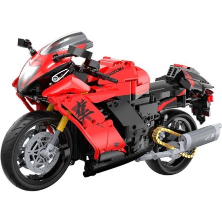 CADA Master - Jeu de construction - Moto Suzuki Hayabusa - Échelle 1:6 - 1043 pieces - Des 8 ans