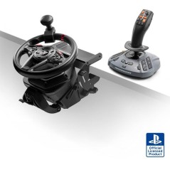 Pack Volant + Pédalier - THRUSTMASTER - T128 SimTask Farming - Compatible PC et PS5 - Noir