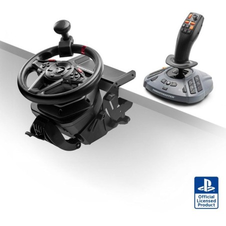 Pack Volant + Pédalier - THRUSTMASTER - T128 SimTask Farming - Compatible PC et PS5 - Noir