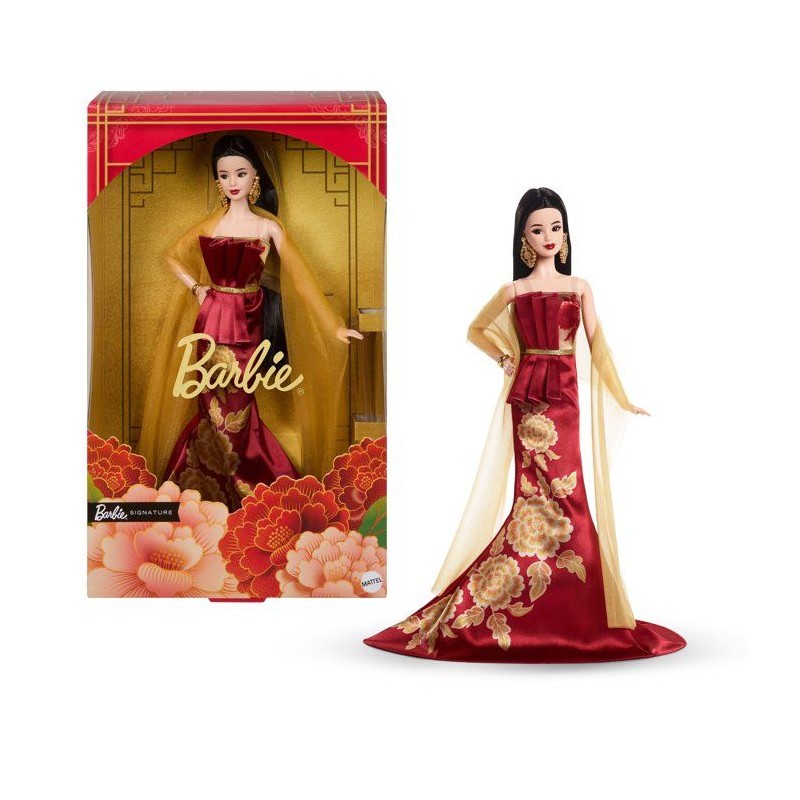 Poupée - MATTEL - LUNAR NEW YEAR BARBIE DOLL - Nouvel An lunaire - Ro