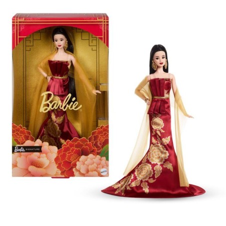 Poupée - MATTEL - LUNAR NEW YEAR BARBIE DOLL - Nouvel An lunaire - Ro