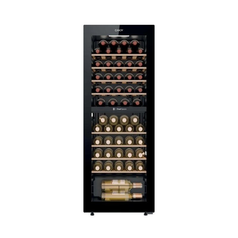 Cave a vin de service - CANDY CNWQ4G56G2 - 56 bouteilles - 2 zones - M