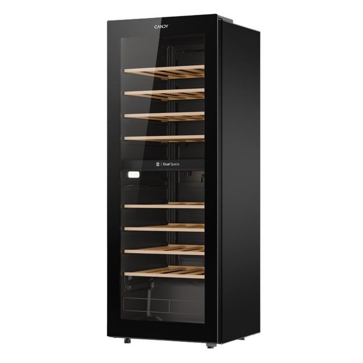 Cave a vin de service - CANDY CNWQ4G56G2 - 56 bouteilles - 2 zones - Multi-température - 37 dB - H 128cm x l 47,5cm x P 45,6cm Cave a vin de service - CANDY CNWQ4G56G2 - 56 bouteilles - 2 zones - Multi-température - 37 dB - H 128cm x l 47,5cm x P 45,6cm