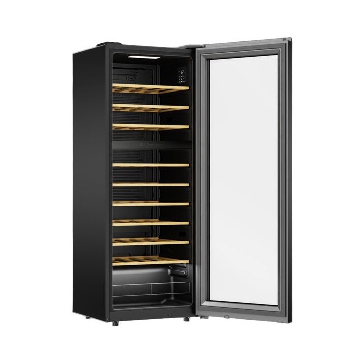 Cave a vin de service - CANDY CNWQ4G56G2 - 56 bouteilles - 2 zones - Multi-température - 37 dB - H 128cm x l 47,5cm x P 45,6cm Cave a vin de service - CANDY CNWQ4G56G2 - 56 bouteilles - 2 zones - Multi-température - 37 dB - H 128cm x l 47,5cm x P 45,6cm