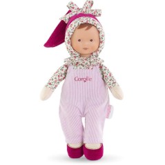 Mon Doudou - COROLLE - Miss Chic Rose Grenadine - 25 cm - Senteur vani