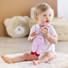 Mon Doudou - COROLLE - Miss Chic Rose Grenadine - 25 cm - Senteur vani