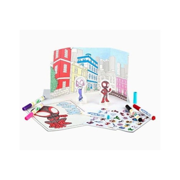 Malette d'activités coloriage - CRAYOLA - Color Wonder - Spidey - Des 3 ans