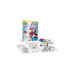 Set de coloriage - CRAYOLA - Color Wonder - Spidey - Livre + 4 feutres - Des 3 ans