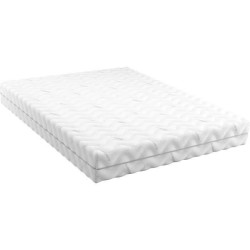 MODAMS Bambu 160 x 200 - 630 Ressorts ensachés - Mousse PU 24kg/m² -