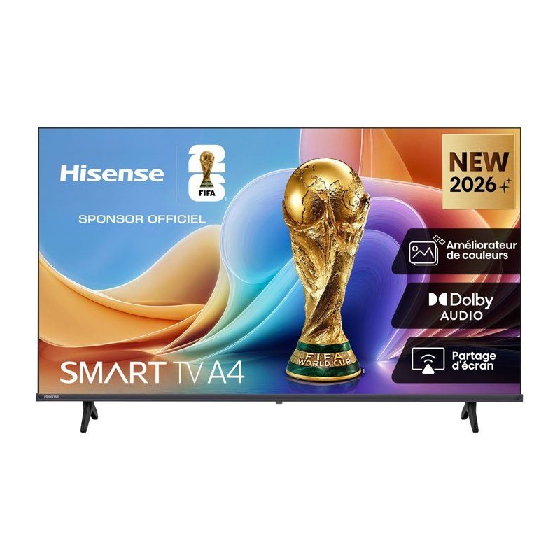 Hisense 40A4S - TV LED 40 (100 cm) - Full HD 1920x1080 - Smart TV Vida