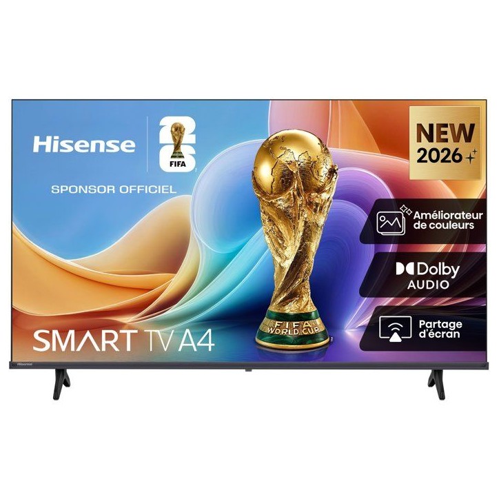 Hisense 40A4S - TV LED 40 (100 cm) - Full HD 1920x1080 - Smart TV Vidaa - 2xHDMI 1.4 - WiFi Hisense 40A4S - TV LED 40 (100 cm) - Full HD 1920x1080 - Smart TV Vidaa - 2xHDMI 1.4 - WiFi
