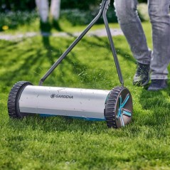 Tondeuse manuelle - GARDENA - 400 Comfort - Coupe précise - Sans mote