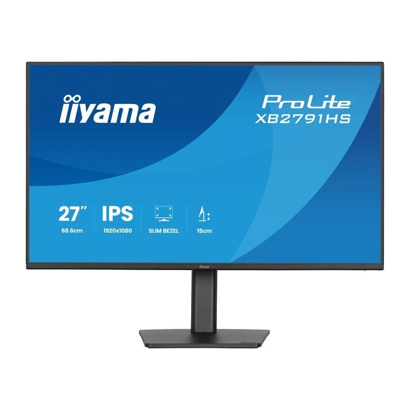 Ecran PC - IIYAMA - 27 - Full HD - 120Hz - IPS - 1ms - Ajustable en ha
