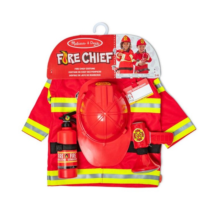 PACK POMPIER COSTUME + ACCESSOIRES Melissa & Doug PACK POMPIER COSTUME + ACCESSOIRES Melissa & Doug