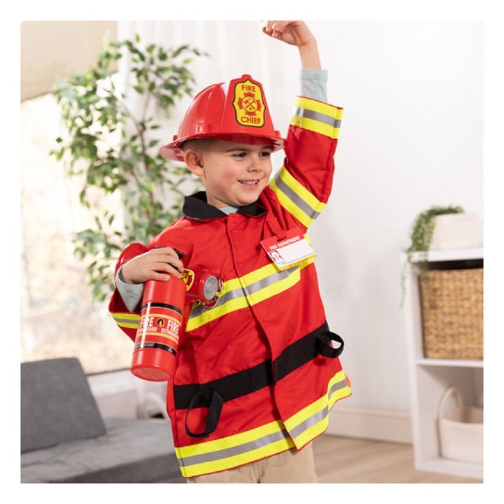 PACK POMPIER COSTUME + ACCESSOIRES Melissa & Doug PACK POMPIER COSTUME + ACCESSOIRES Melissa & Doug