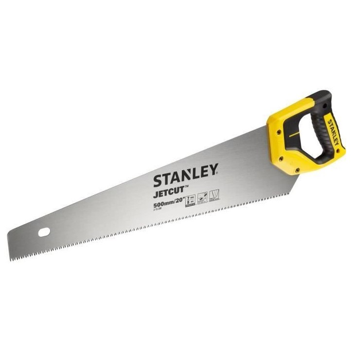 Scie Egoine - STANLEY - 2-15-288 - Jetcut - Coupe de Debit Moyenne Section 500 mm Scie Egoine - STANLEY - 2-15-288 - Jetcut - Coupe de Debit Moyenne Section 500 mm